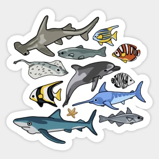 Sea Life Sticker